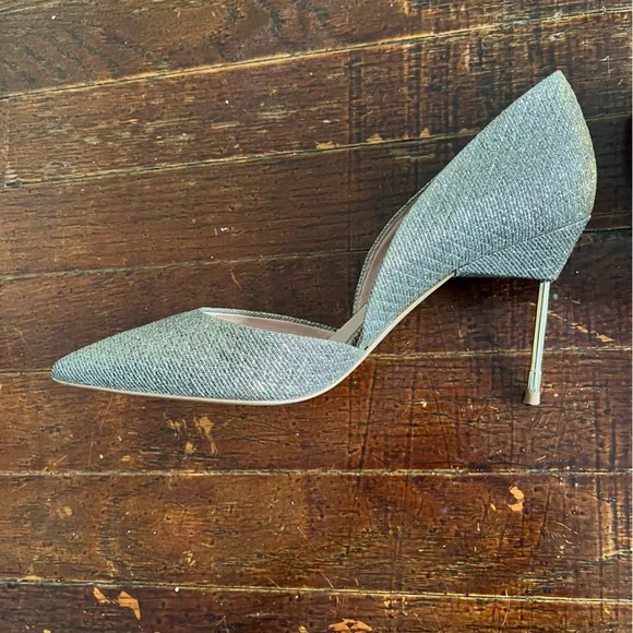 Kurt Geiger Glittery Gold/Silver Iridescent Women's Heels - Picture 6 of 10